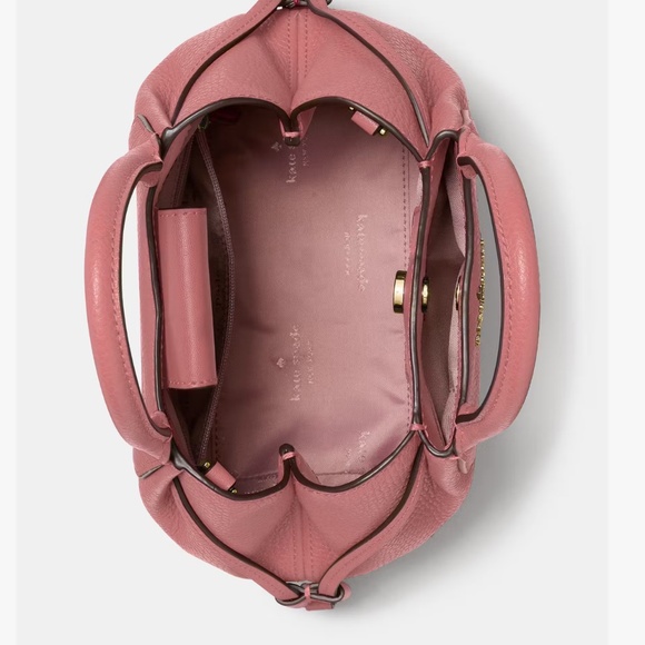 KATE SPADE DUMPLING MINI SATCHEL CROSSBODY NWT IN Pomegranite - Picture 3 of 3